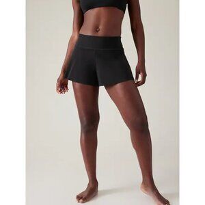 Athleta XS Makani Swim Short Black X-SMALL